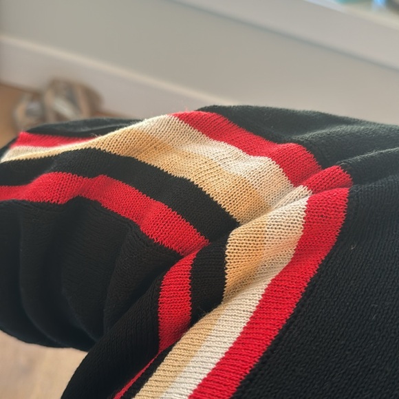 Striped sweater jogger track pants - Picture 3 of 4